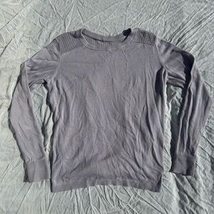 Lululemon Back to Balance Long Sleeve Sweater in
Iced Iris
